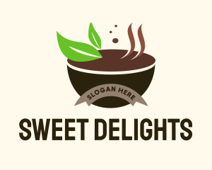 Organic Soup Bowl  Logo
