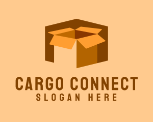 Cargo Package Box  logo design