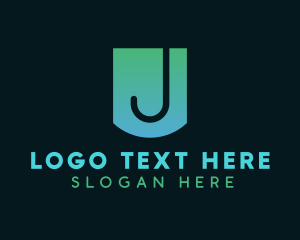 Gradient J Badge logo