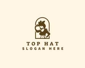 Western Cow Girl  logo design