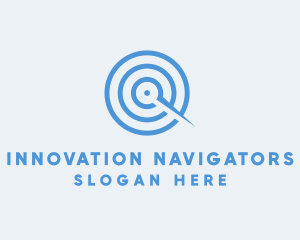 Target Compass Sonar logo design