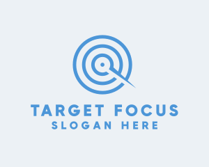 Target Compass Sonar logo design