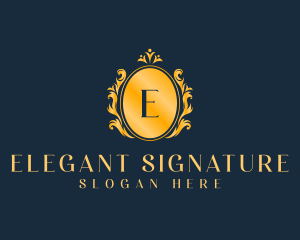 Elegant Royal Mirror logo design