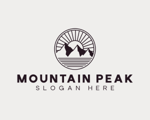 Mountain Valley Camping logo design