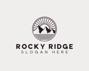 Mountain Valley Camping logo design