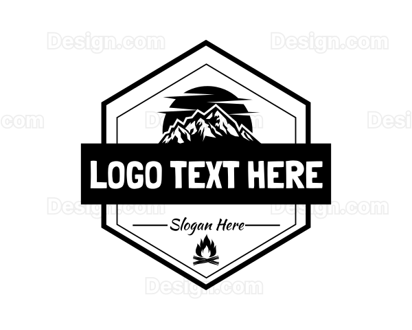 Mountain Outdoor Camp Logo