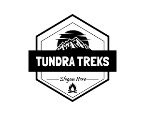 Mountain Outdoor Camp logo design