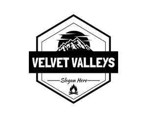 Mountain Outdoor Camp logo design