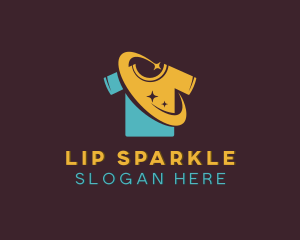 Sparkling Shirt Garment logo design