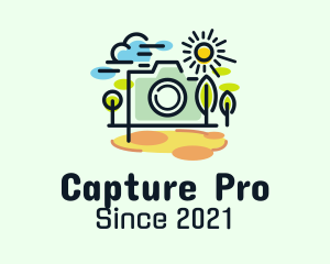 Camera Nature Photographer logo design