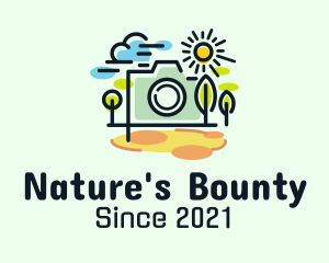 Camera Nature Photographer logo design