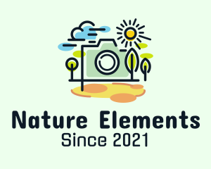 Camera Nature Photographer logo design