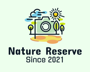 Camera Nature Photographer logo design