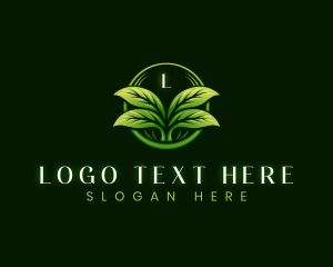 Leaf Landscaping Lawn logo