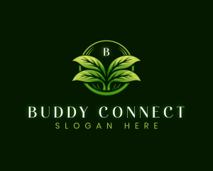 Leaf Landscaping Lawn logo design