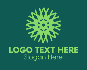 Green Eco Pattern Logo