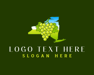 New York Niagara Grape Logo