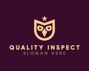 Star Owl Bird logo design