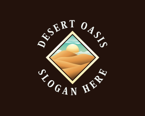 Desert Sun Adventure logo design