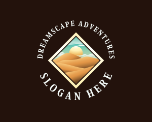 Desert Sun Adventure logo design