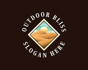 Desert Sun Adventure logo design