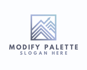 Modern Mountain Venture logo design