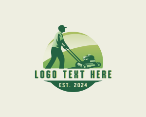 Lawn Mower Gardener logo