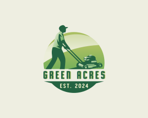 Lawn Mower Gardener logo