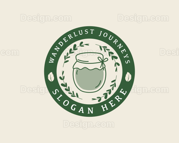 Beauty Leaf Jar Logo