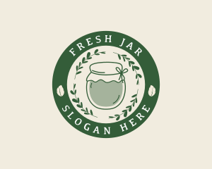 Beauty Leaf Jar  logo design