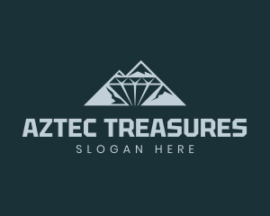 Mountain Diamond Mining logo design