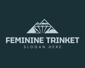 Mountain Diamond Mining logo design