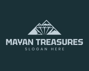 Mountain Diamond Mining logo design