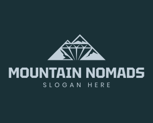 Mountain Diamond Mining logo design