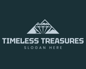 Mountain Diamond Mining logo design