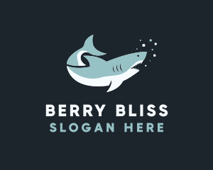 Great Ocean Shark logo design