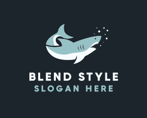 Great Ocean Shark logo design