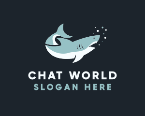 Great Ocean Shark logo design