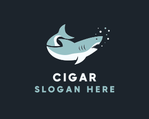 Great Ocean Shark logo design