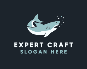 Great Ocean Shark logo design