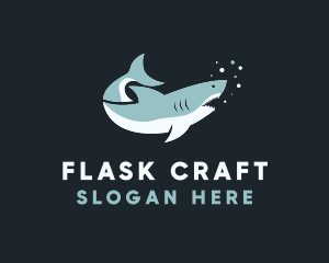 Great Ocean Shark logo design