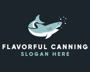 Great Ocean Shark logo design