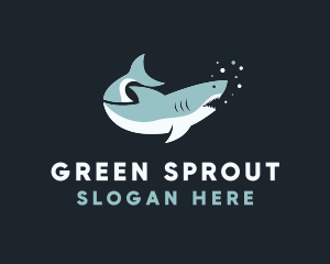 Great Ocean Shark logo design