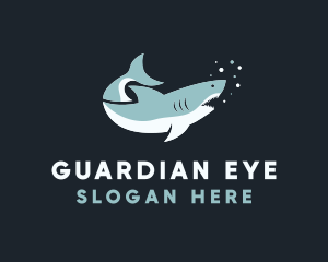 Great Ocean Shark logo design