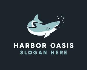 Great Ocean Shark logo design