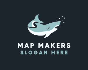 Great Ocean Shark logo design