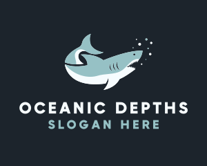 Great Ocean Shark logo design