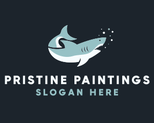 Great Ocean Shark logo design