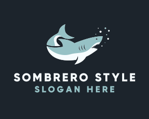 Great Ocean Shark logo design