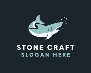 Great Ocean Shark logo design